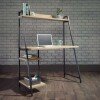 Teknik Industrial Style Bench Desk with Shelf