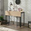 Teknik Industrial Style High Work Table with Flip Extension