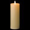 Luxe Collection Natural Glow 3 x 8 Led Ivory Candle