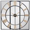 Brooklyn Black And Gold Wall Clock