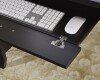 Teknik Jamocha Wood Laptop Home Desk - 1200 x 500mm
