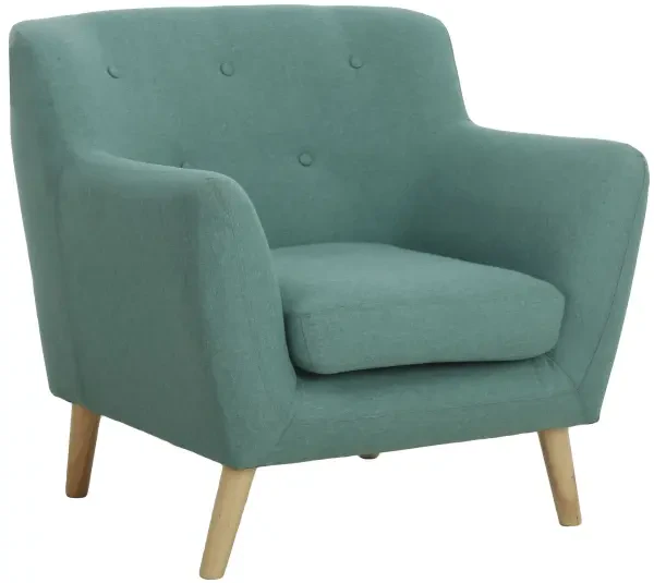 Teknik Skandi Armchair - Ocean Green