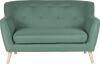 Teknik Skandi 2 Seater Sofa - Ocean Green