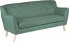 Teknik Skandi 3 Seater Sofa - Ocean Green