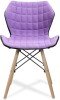 Nautilus Amelia Lightweight Fabric Chair - Purple