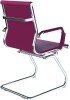 Nautilus Aura Medium Leather Bonded Executive Cantilever Chair - Ox Blood
