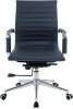 Nautilus Aura Medium Bonded Leather Executive Chair - Grey