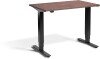 Lavoro Mini Height Adjustable Desk - 1000 x 600mm - Ferro Bronze