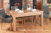 Mobel Oak Extending Dining Table 4-8 Seater