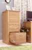 Mobel Oak 3 Drawer Filing Cabinet