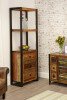 Urban Chic Alcove Bookcase with Drawers