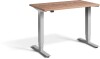 Lavoro Mini Height Adjustable Desk - 1000 x 600mm - Timber