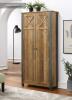 Urban Elegance Reclaimed Living Room Storage Cabinet