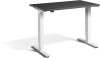 Lavoro Mini Height Adjustable Desk - 1000 x 600mm - Graphite