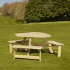 Zap Winer Diner Triangle Picnic Table