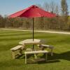 Zap Winer Diner Triangle Picnic Table