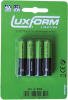 Luxform Lighting Aaa Rechargeable Battery - 800 Mah Nimh 1.2v - Pack Of 4