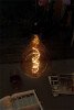 Luxform Lighting Raindrop Battery Operated Glass Filament Bulb With On/off Switch And 24 Hour Timer