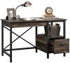 Teknik Steel Gorge Home Desk - 1206 x 596mm