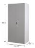 Alton 2 Door Wardrobe - Grey