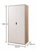 Alton 2 Door Wardrobe - White