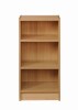 Essentials Small Narrow Bookcase - Oak