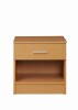 Rio Costa Nightstand With 1 Drawer - Beech