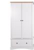 Carden 2 Door Wardrobe - White