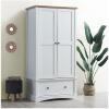 Carden 2 Door Wardrobe - White