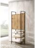 Zahra Storage Cabinet With 1 Door & 3 Shelves - Wotan Oak