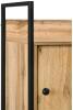 Zahra Storage Cabinet With 1 Door & 3 Shelves - Wotan Oak