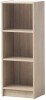 Essentials Medium Narrow Bookcase - Light Oak