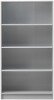Essentials Tall Bookcase - Light Grey