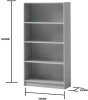Essentials Tall Bookcase - Light Grey