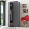 Rio Costa 2 Door Wardrobe - Grey