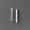 Rio Costa 2 Door Wardrobe - Grey