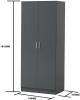 Rio Costa 2 Door Wardrobe - Grey