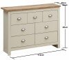 Lisbon Chest Of 7 Drawers