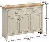 Lisbon Sideboard With 3 Doors & 2 Drawers