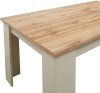 Lisbon Dining Table 120 Cm With 2 Benches